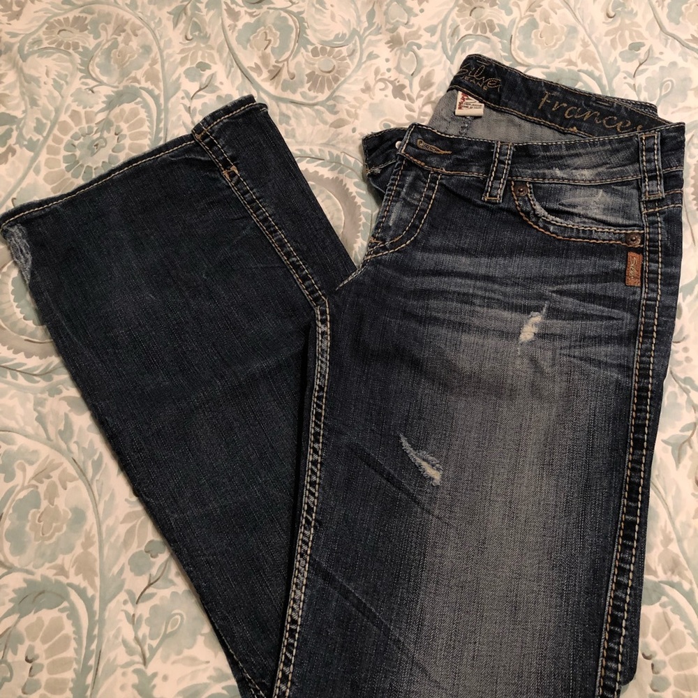 Silver jeans “Frances” 31X33